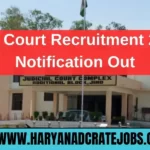 Jind Court Recruitment 2024 Notification Out