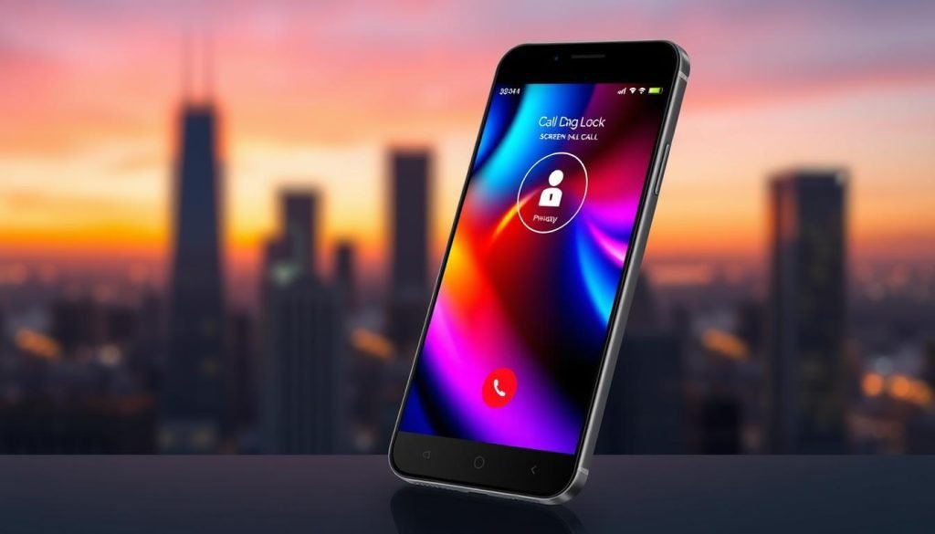 Incoming Call screen Lock  app