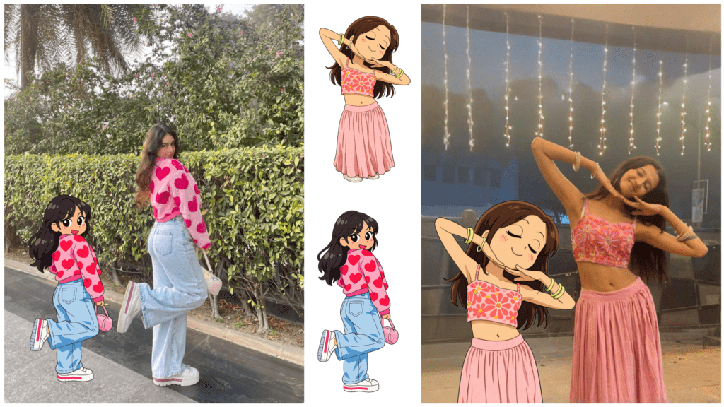 Shin-chan Style Photo Editing Prompt AI Cartoon Effect