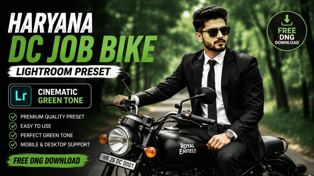 Haryana DC Job Bike preset